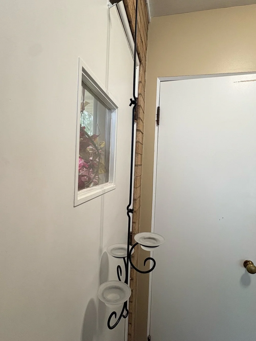 PARTYLITE - Elegant black wall candle hanger 39” long - Picture 2 of 2